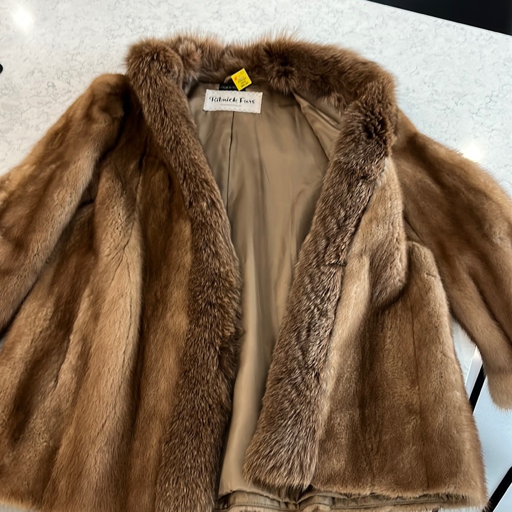 Vintage mink coat size M
